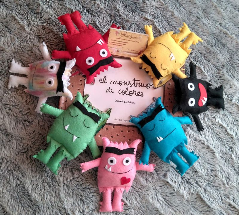 Monstruos de colores pack completo